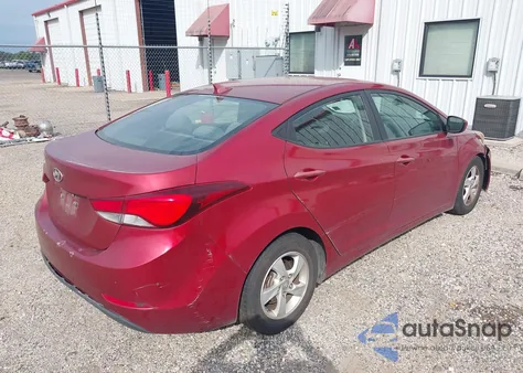 2014 Hyundai Elantra Se z USA, uszkodzony, nr VIN 5NPDH4AE1EH466218